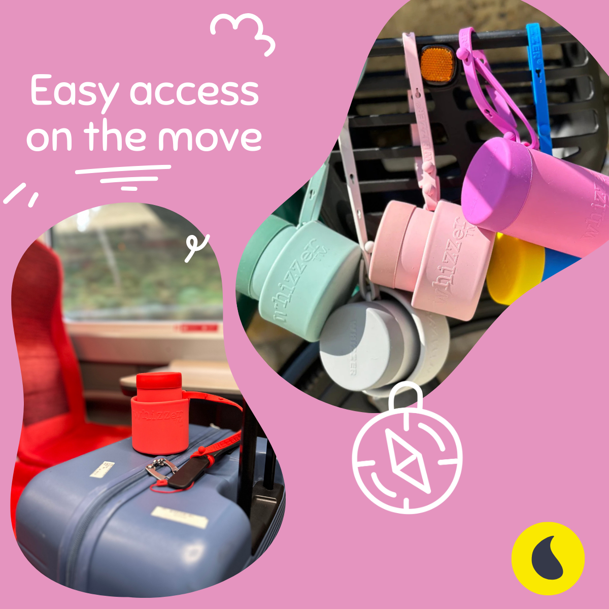 Whizzer™ attachment straps