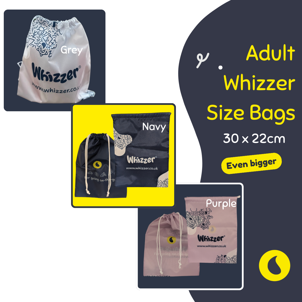 Whizzer™  waterproof bag