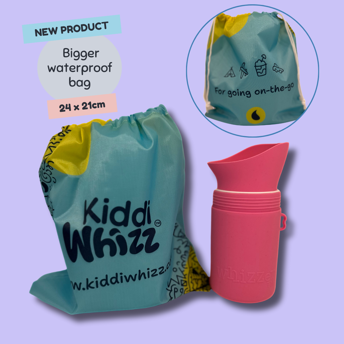 Whizzer™  waterproof bag